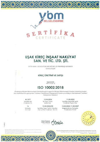 UŞAK KİREÇ 10002 R.0